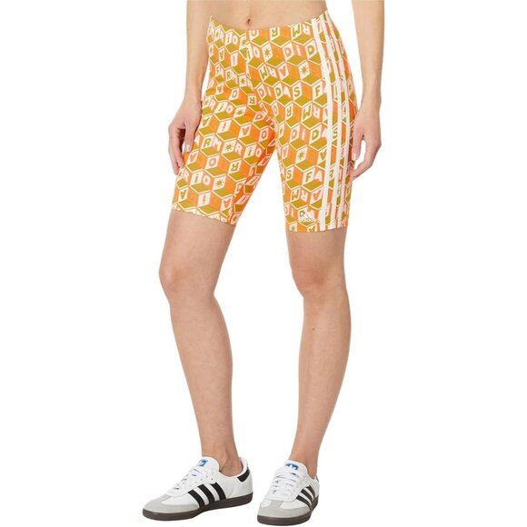 Adidas x Farm Rio Bike Shorts Various sizes XS Small Medium NWT - Picture 1 of 9